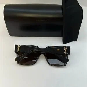 New Authentic Saint Laurent Havana/Brown SL M9 Square Sunglasses Saint Laurent Havana/Brown SL M9 Square Sunglasses Saint  main image 3